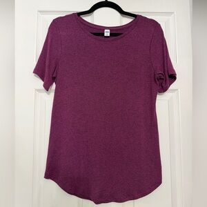 Old Navy Rich Purple Short Sleeve Tee